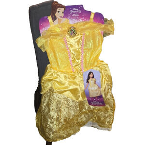 Disney Princess Belle Costume Dress 4-6x Girls Beauty And The Beast | NEW!